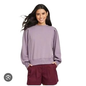 A New Day Crewneck Bishop Purple Sweatshirt Size Small